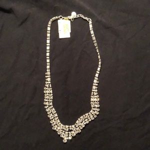 NWT Rhinestone Necklace